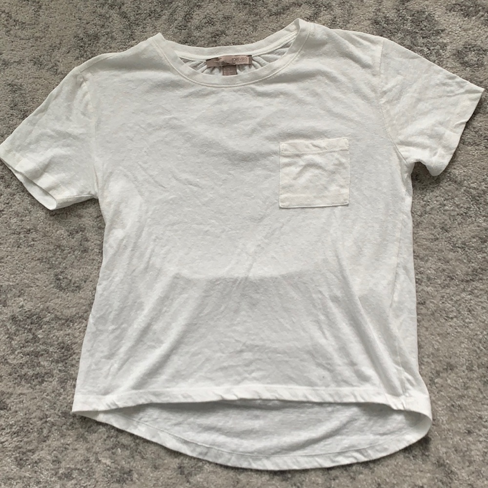 Off white Forever 21 size XS t shirt!